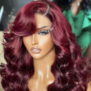 Aligrace 13x4 Lace Body Wave Wigs 99J Color