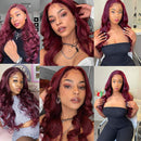 Aligrace 13x4 Lace Body Wave Wigs 99J Color