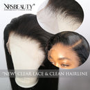 Xrs Beauty Hair Human Hair HD Lace Front Wig Italy Yaki 13x6 *NEW* CLEAR LACE & CLEAN HAIRLINE [LFW20]