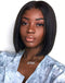 Jessies Wig Buy 2 Wigs= $99.99 10" Curly Thin Part Bob Wig+10" Straight V Part Bob Wig