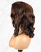 Jessies Wig 13X4 Chestnut Brown Short Wavy Bob Lace Front Human Hair Wigs