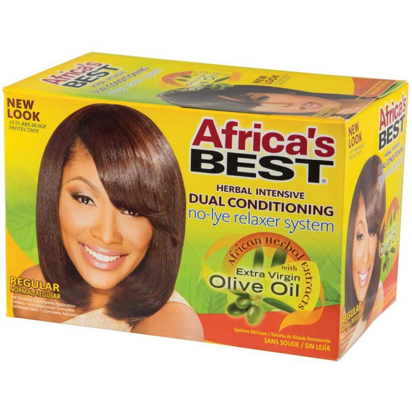 AFRICA'S BEST DUAL CONDITIONING NO-LYE RELAXER SYSTEM (REGULAR)