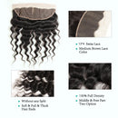 Ali Grace Peruvian Loose Wave Hair Bundles 3 Pcs with 13x4 Lace Frontal