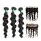 Ali Grace Loose Wave Hair Bundles 3 Pcs With 13x4 Lace Frontal