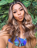 Jessies Wig Balayage Ombre Blonde Glueless HD Lace Wig