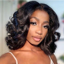 Mslynn Hair Pre Cut 5X5 Body Wave Glueless Wigs Bob Wigs Wear Go Beginner Friendly