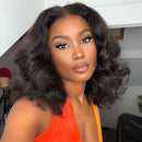 Mslynn Hair Pre Cut 5X5 Body Wave Glueless Wigs Bob Wigs Wear Go Beginner Friendly