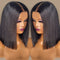 Mslynn Wear Go Wig Silky Straight Pre Cut 5X5 Bob Wigs Glueless Wigs