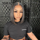 Xrs Beauty Hair *NEW* CLEAR LACE & CLEAN HAIRLINE Straight BoB 13x6 Front Lace Human Hair Wig [BOB34]