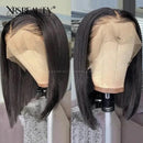 Xrs Beauty Hair *NEW* CLEAR LACE & CLEAN HAIRLINE Straight BoB 13x6 Front Lace Human Hair Wig [BOB34]