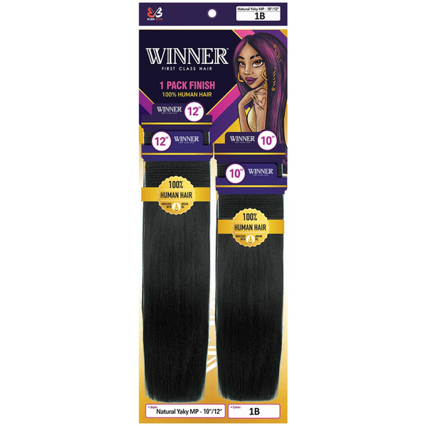 Bobbi Boss 100% Human Hair Weave - Winner Natural MP