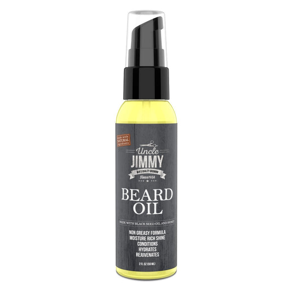 Uncle Jimmy Beard Growth Oil 2 Oz