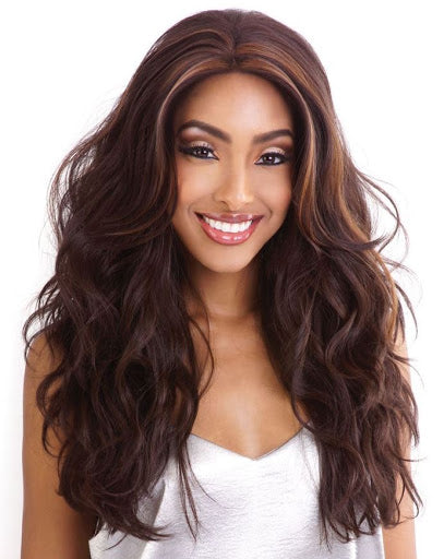 Brown Sugar Style Mix Whole Lace Wig - BS406