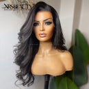 Xrs Beauty Hair Body Wave 360 Lace Wig Natural Color Pre-plucked Hair Undetectable Skin Melt Human Hair Lace Wig [360BW]