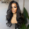 Xrs Beauty Hair Body Wave 360 Lace Wig Natural Color Pre-plucked Hair Undetectable Skin Melt Human Hair Lace Wig [360BW]