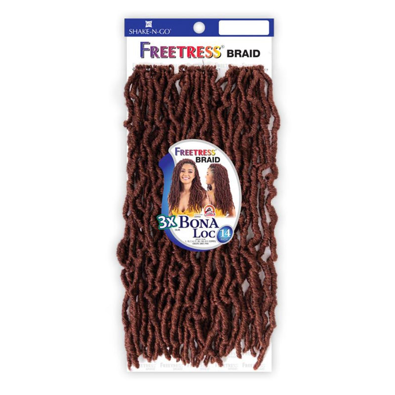 FreeTress Synthetic Braids - 3X Bona Loc 14"