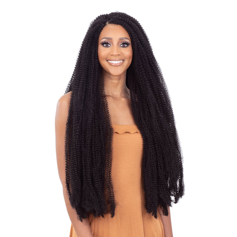 Freetress Synthetic Crochet Braids - 3X Pre-Fluffed Poppin Twist 24"