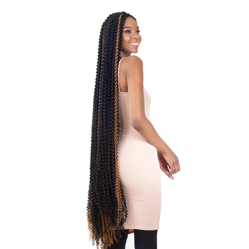 FreeTress Synthetic Crochet Braids - Water Wave Super Extra Long 40"