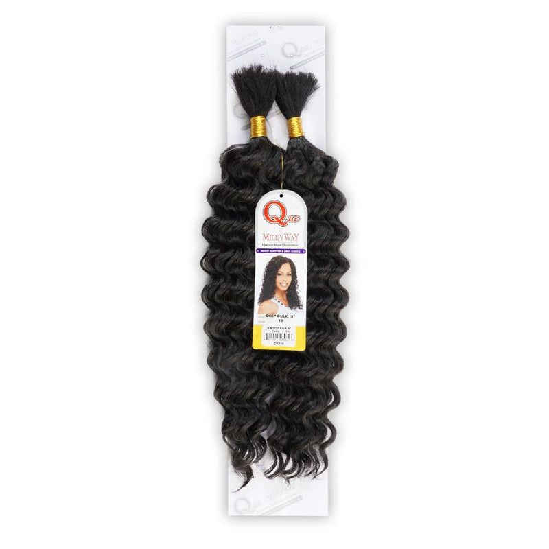 MilkyWay Que Human Hair MasterMix Braids – Deep Bulk