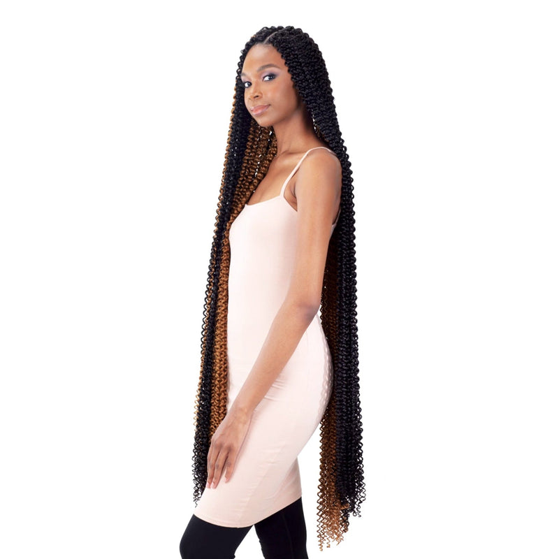 FreeTress Synthetic Crochet Braids - Water Wave Super Extra Long 40"