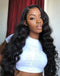 Jessies Wig Beautiful Crimp Wave 13x4 Lace Frontal | 4x4 Closure Loose Deep Human Hair Wigs