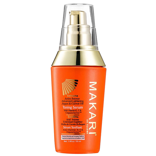 MAKARI EXTREME ACTIVE INTENSE TONING SERUM WITH VITAMIN E, C & ORGANICLARINE (1.7 0Z)