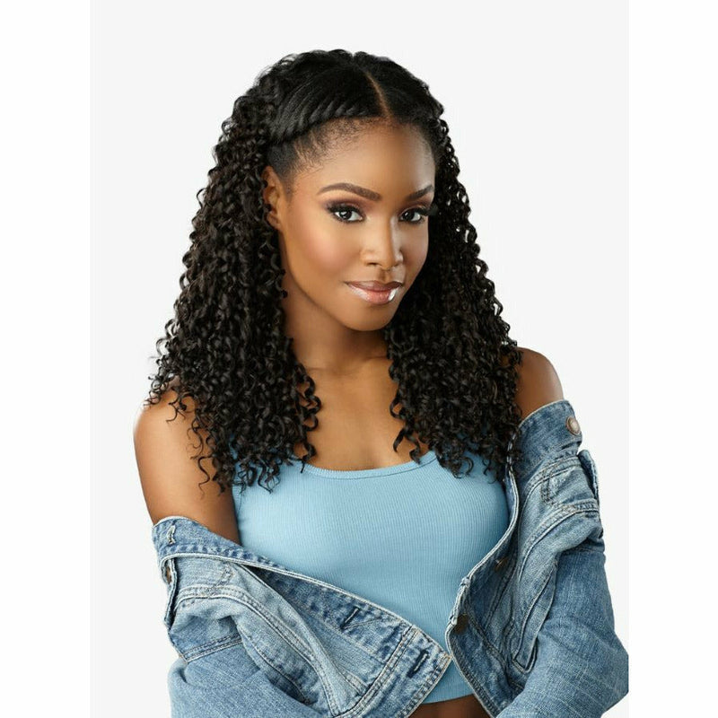 Sensationnel Premium Fiber Curls Kinks & Co Textured Clip-In - Dream Chaser 14"