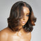 New Pop Caramel Brown #P1B30 Highlights Shoulder Length 4x4 5x5 Closure Lace Glueless Bob Wig 180% Density