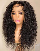 Jessies Wig Crystal Lace 13x4 Deep Curly Lace Front Human Hair Wigs 5x5 Lace Closure Wigs