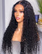 Jessies Wig Crystal Lace 4x4 UNDETECTABLE HD Lace Malaysian Curly Human Hair Closure Wigs