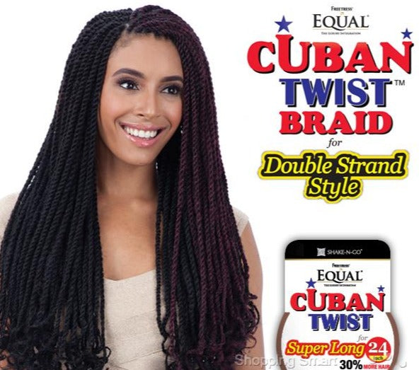 Equal Cuban Twist Super Long Braid 24"