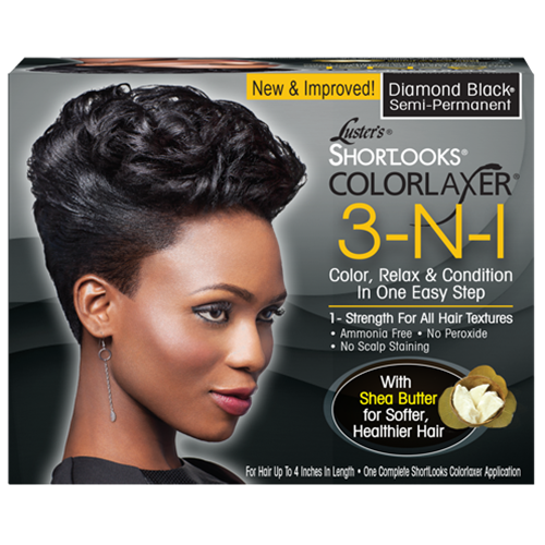 LUSTER'S SHORTLOOKS COLORLAXER (3-N-1) RELAXER ONE STEP APPLICATION