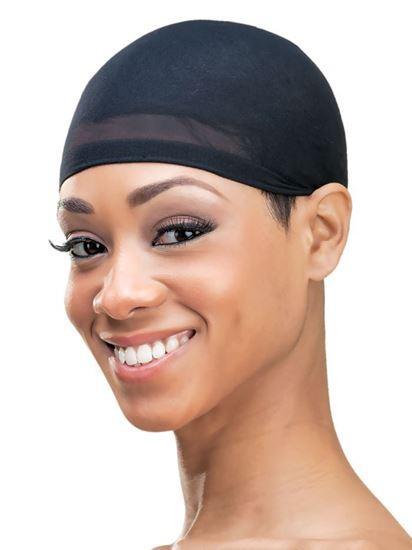 LOOSE STOCKING WIG CAP BLACK (1 PC) - SOLD INDIVIDUALLY