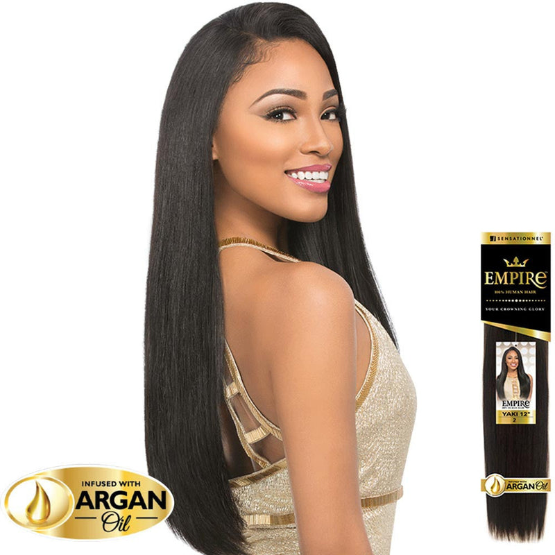 SENSATIONNEL EMPIRE YAKI STRAIGHT 100% HUMAN HAIR