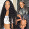 Undetectable Transparent 13X6 Lace Front Wigs Deep Wave /Loose Wave Curly Wigs Black Wigs