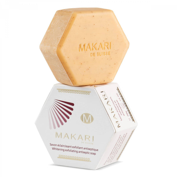 MAKARI WHITENING EXFOLIATING ANTISEPTIC SOAP (7 OZ)