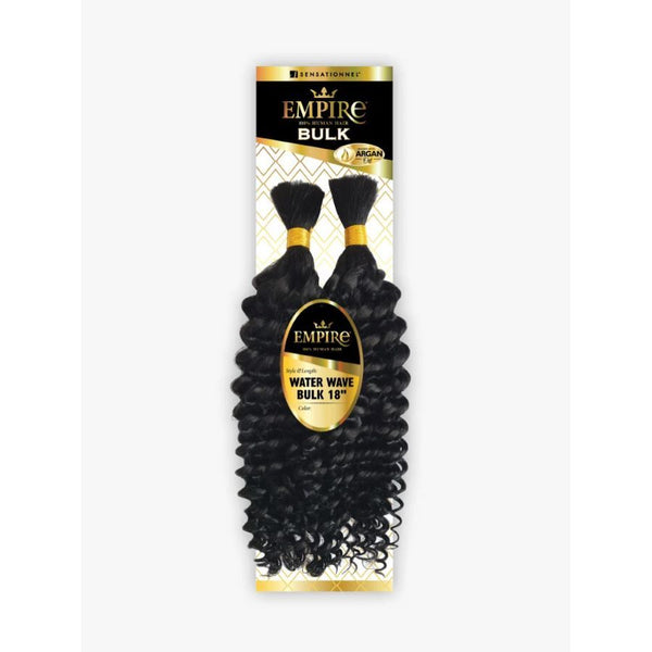 Sensationnel Empire 100% Human Hair Braids - Water Wave Bulk 18"