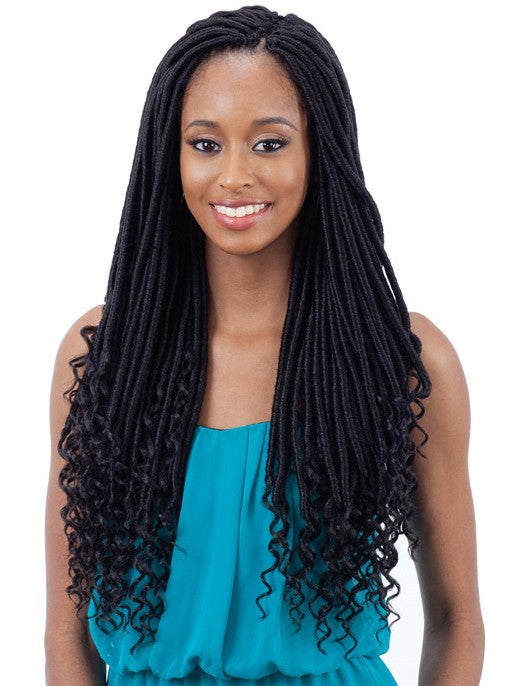 FREETRESS BRAID STRAIGHT GORGEOUS LOC 18" CROCHET HAIR