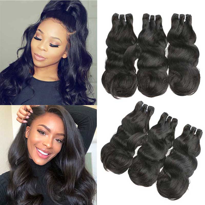 Ali Grace 3 Pcs Funmi Body Wave Super Double Drawn Bundles