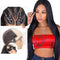 Aligrace 13x6 Frontal Lace Straight Wigs Natural Black