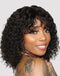 Jessies Wig Full & Thick Bouncy Curly Bob Lace Frontal Wigs | Closure Wigs With Bang