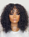 Jessies Wig Full & Thick Bouncy Curly Bob Lace Frontal Wigs | Closure Wigs With Bang