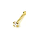 Silver/Gold Nose Studs w/ ball