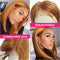 Aligrace 4x4 Closure Lace Straight BoB Wigs Ginger Orange Color