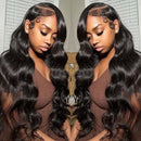 Mslynn HD Lace Wigs Body Wave Wig Transparent 13x4 Lace Front Wig