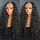 Mslynn Hair HD Lace Wigs 150% Density Transparent 13x4 Lace Front Wig Bouncy Curly Frontal Wig