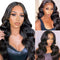 Mslynn 4x4 HD Lace Closure Wigs Body Wave Wig Glueless Wig Pre Plucked With Baby Hair