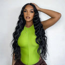 Mslynn Loose Deep Wave 4x4 Lace Closure Wig HD Transparent Wig For Glueless Human Hair Wig