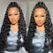 Mslynn Loose Deep Wave 4x4 Lace Closure Wig HD Transparent Wig For Glueless Human Hair Wig