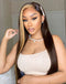 Jessies Wig Flash Deal $169.99 18" Glueless 13x4 HD Lace Highlight Straight Lace Front Wig Human Hair Wig